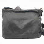 Prada Tessuto Nylon Shoulder Bag Black Triangle Logo — view 2