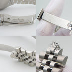 Rolex Watch Datejust 36 Stainless Steel 18k White Gold Silver Dial Bar Index — view 8