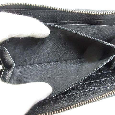 Gucci GG Marmont Wallet Leather Zip Around Black — view 5