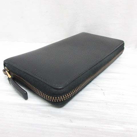 Gucci GG Marmont Wallet Leather Zip Around Black — view 2