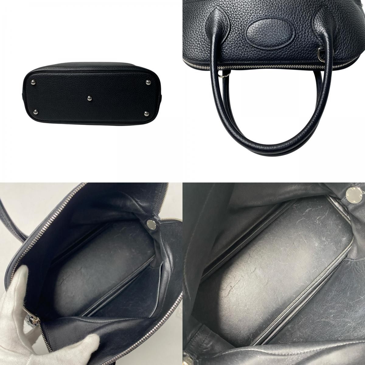 Hermes Bolide 31 2-Way Shoulder Bag Black Taurillon — view 6