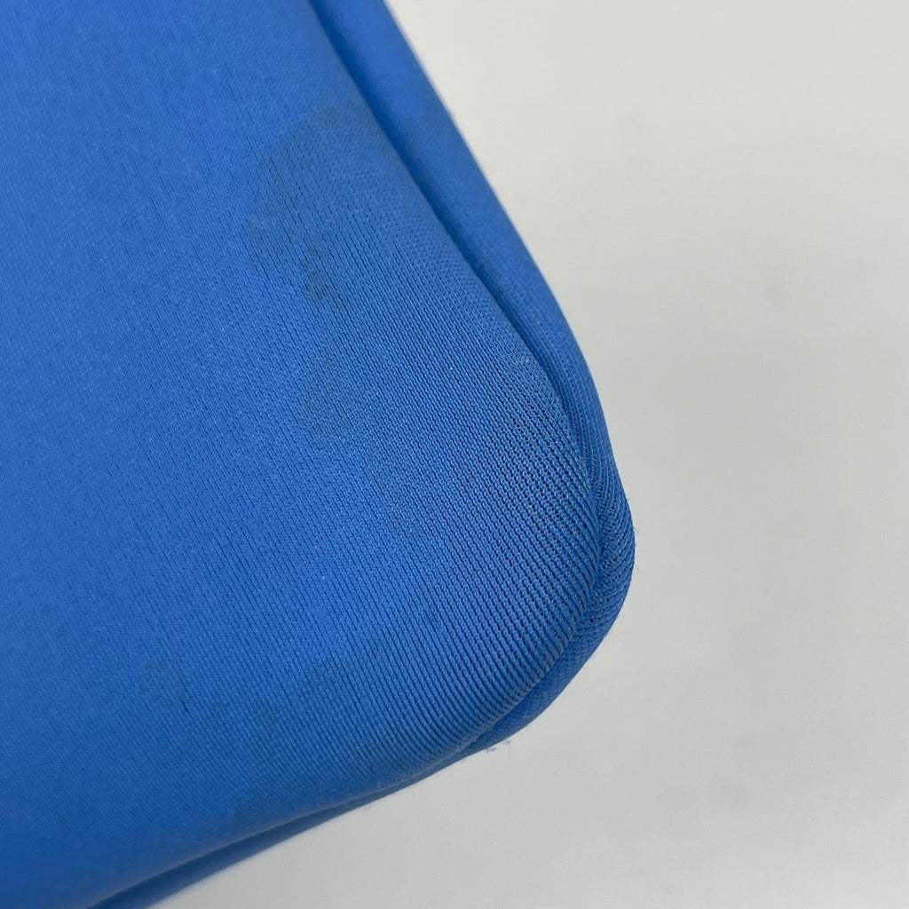 Hermes Neobain Kanoe PM Polyamide Makeup Pouch Blue — view 3
