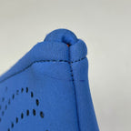 Hermes Neobain Kanoe PM Polyamide Makeup Pouch Blue — view 5