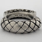 Bottega Veneta Intrecciato Ring Silver — view 2