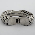 Bottega Veneta Intrecciato Ring Silver — view 4