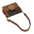 Louis Vuitton Dauphine Mini Shoulder Bag Monogram Brown — view 8