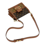 Louis Vuitton Dauphine Mini Shoulder Bag Monogram Brown — view 9