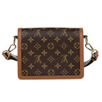 Louis Vuitton Dauphine Mini Shoulder Bag Monogram Brown — view 3