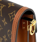 Louis Vuitton Dauphine Mini Shoulder Bag Monogram Brown — view 7