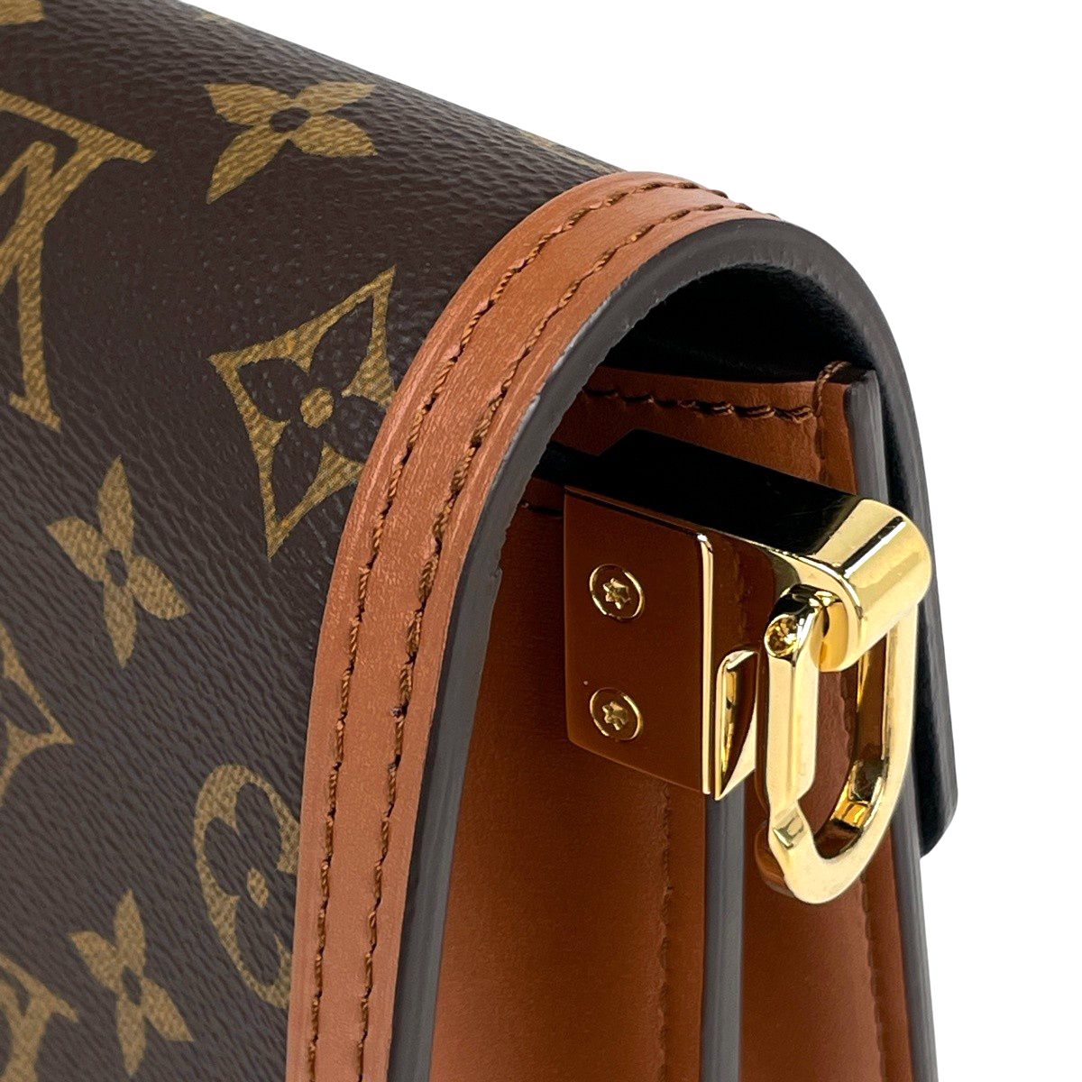 Louis Vuitton Dauphine Mini Shoulder Bag Monogram Brown — view 7