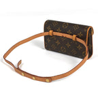 Louis Vuitton Pochette Florentine Waist Bag Pouch Monogram Brown — view 2