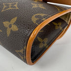 Louis Vuitton Pochette Florentine Waist Bag Pouch Monogram Brown — view 3