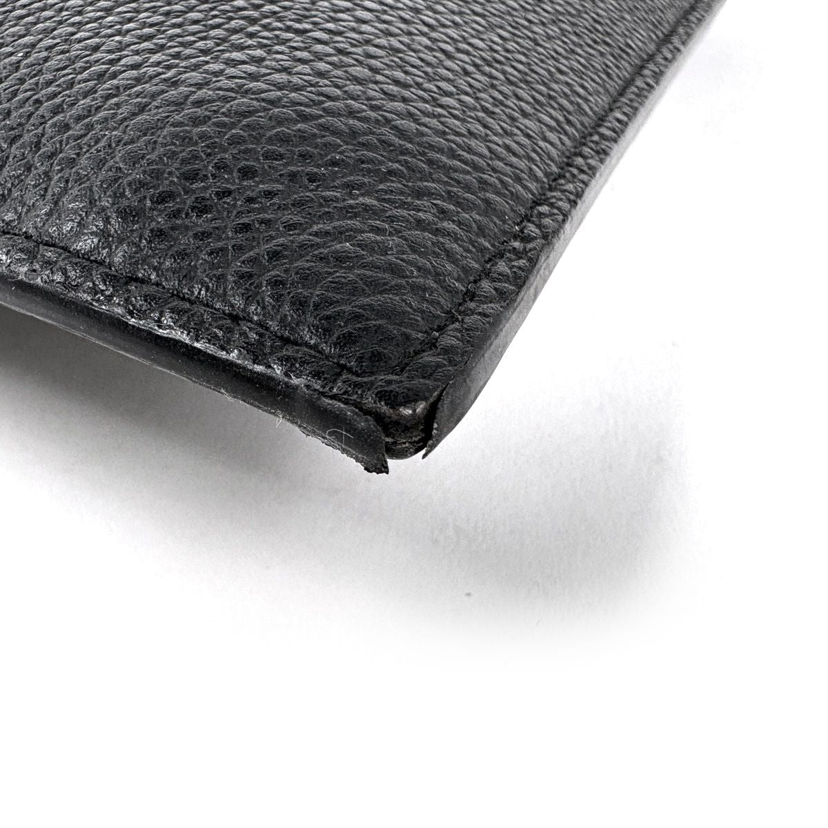 Dior Logo Clutch Leather Black — view 3