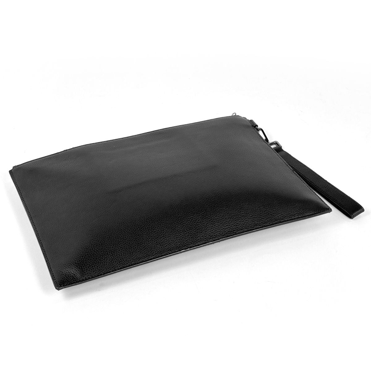 Dior Logo Clutch Leather Black — view 2