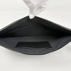Dior Logo Clutch Leather Black — view 8