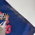 Hermes Carre 90 Hello Dolly Doll Scarf Silk Blue Multicolor — view 8