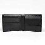 Bottega Veneta Intrecciato Bifold Wallet with Coin Purse Leather Black — view 7