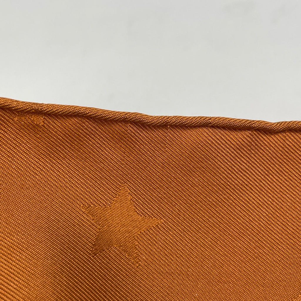 Hermes Carre 90 Cosmos Space Horse Scarf Silk Brown Multicolor — view 4