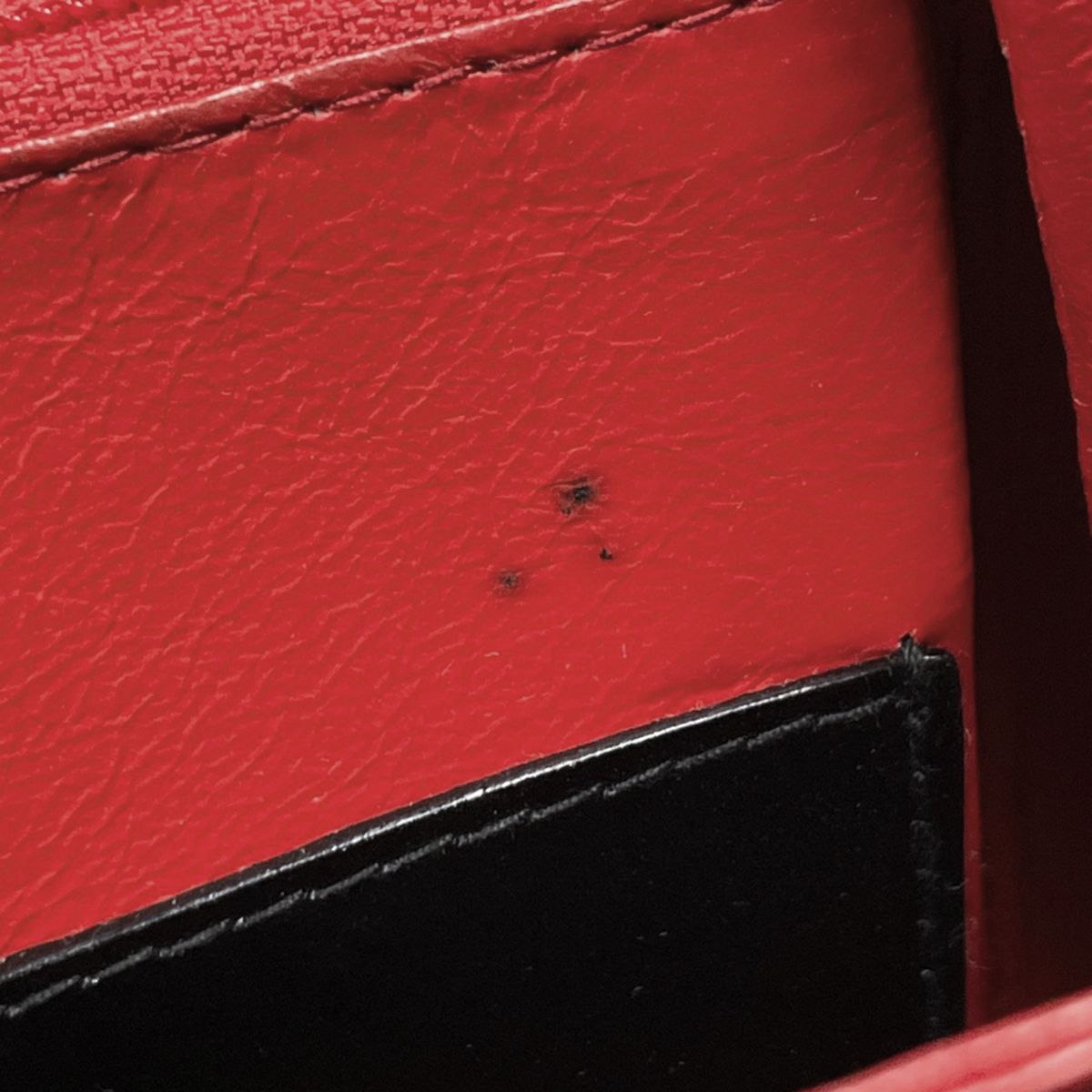 Gucci Top Handle Bag 2-Way Leather Black — view 7