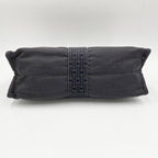 Hermes Second Her Line Gray Canvas Clutch — view 3