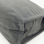 Hermes Second Her Line Gray Canvas Clutch — view 5