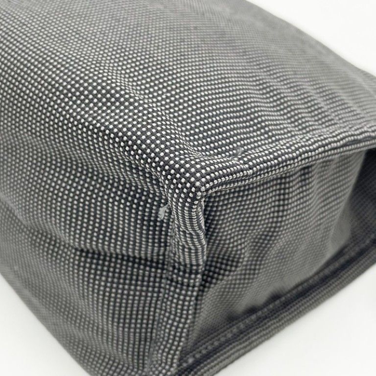 Hermes Second Her Line Gray Canvas Clutch — view 5