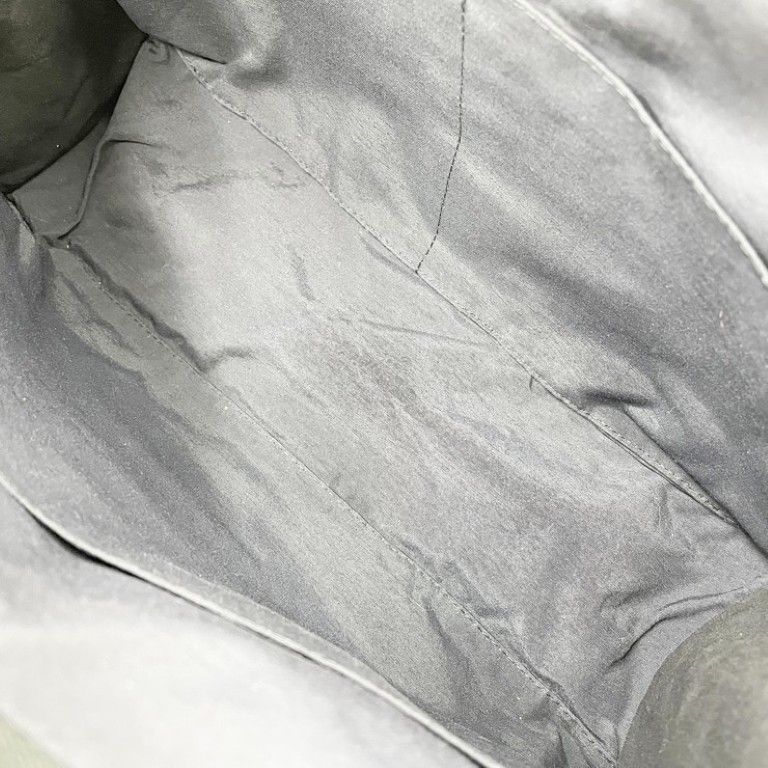 Hermes Second Her Line Gray Canvas Clutch — view 7