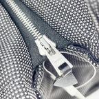 Hermes Second Her Line Gray Canvas Clutch — view 6