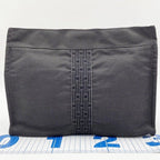 Hermes Second Her Line Gray Canvas Clutch — view 2