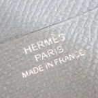 Hermes Notebook Cover Agenda GM Navy Gray Epsom Bicolor — view 5
