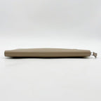Fendi Clutch Beige Leather Silver — view 3