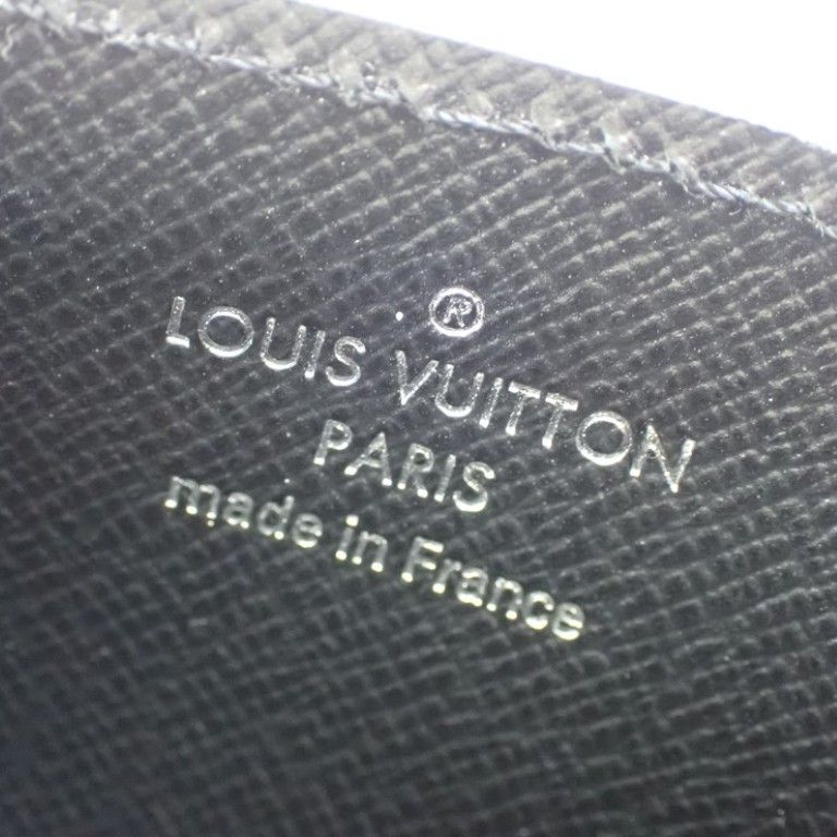 Louis Vuitton Card Case Neo Holder Brown Black Monogram Macassar — view 5