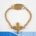 Louis Vuitton Ring Set LV Gold Metal — view 6
