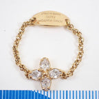 Louis Vuitton Ring Set LV Gold Metal — view 5