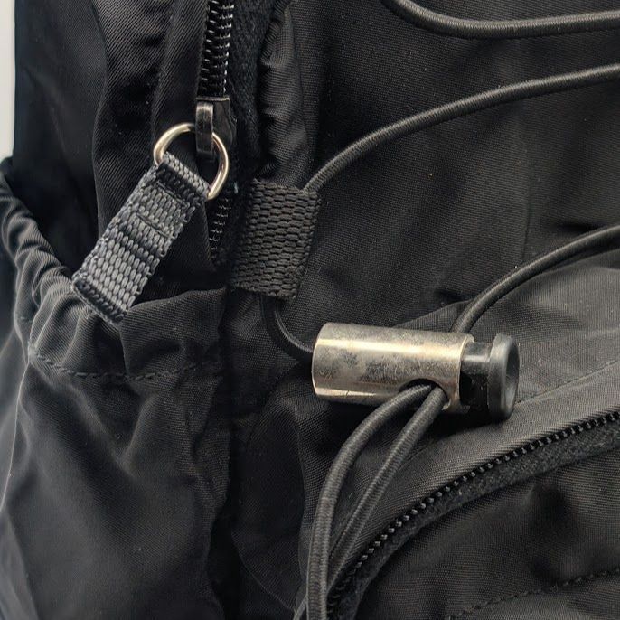 Prada Tessuto Nylon Backpack Black Triangle Logo — view 6