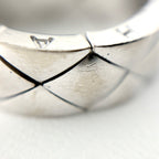 Chanel Quilted Ring Ation on the metal. — view 6