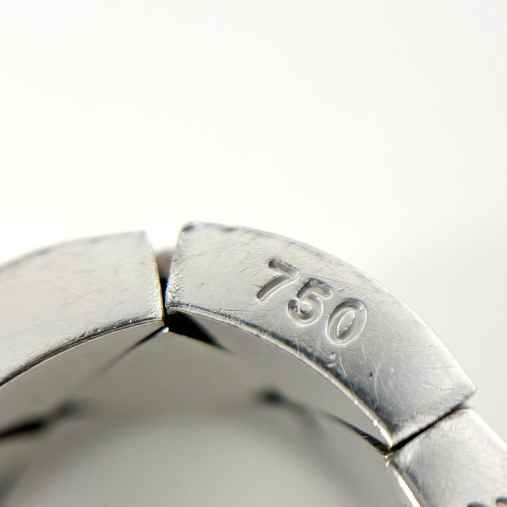 Chanel Quilted Ring Ation on the metal. — view 8