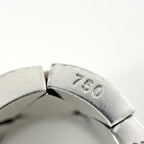 Chanel Quilted Ring Ation on the metal. — view 8