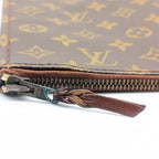 Louis Vuitton Poche Document Monogram Vintage Clutch — view 5