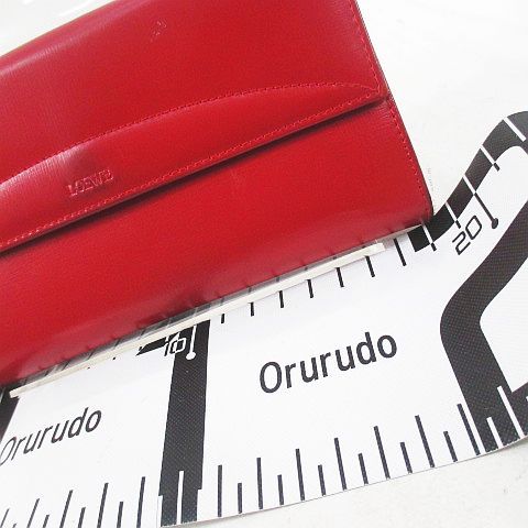 Loewe Wallet Flap Wallets Red — view 5