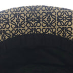 Loewe Anagram Jacquard Bucket Hat Navy — view 6