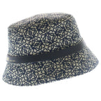 Loewe Anagram Jacquard Bucket Hat Navy — view 3