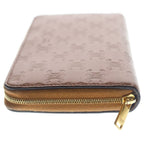 Celine Embossed Wallet Triomphe Logo Brown — view 3