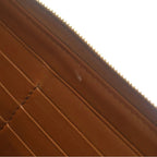 Celine Embossed Wallet Triomphe Logo Brown — view 6