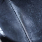 Prada Saffiano Triangle Leather Card Case Black — view 4