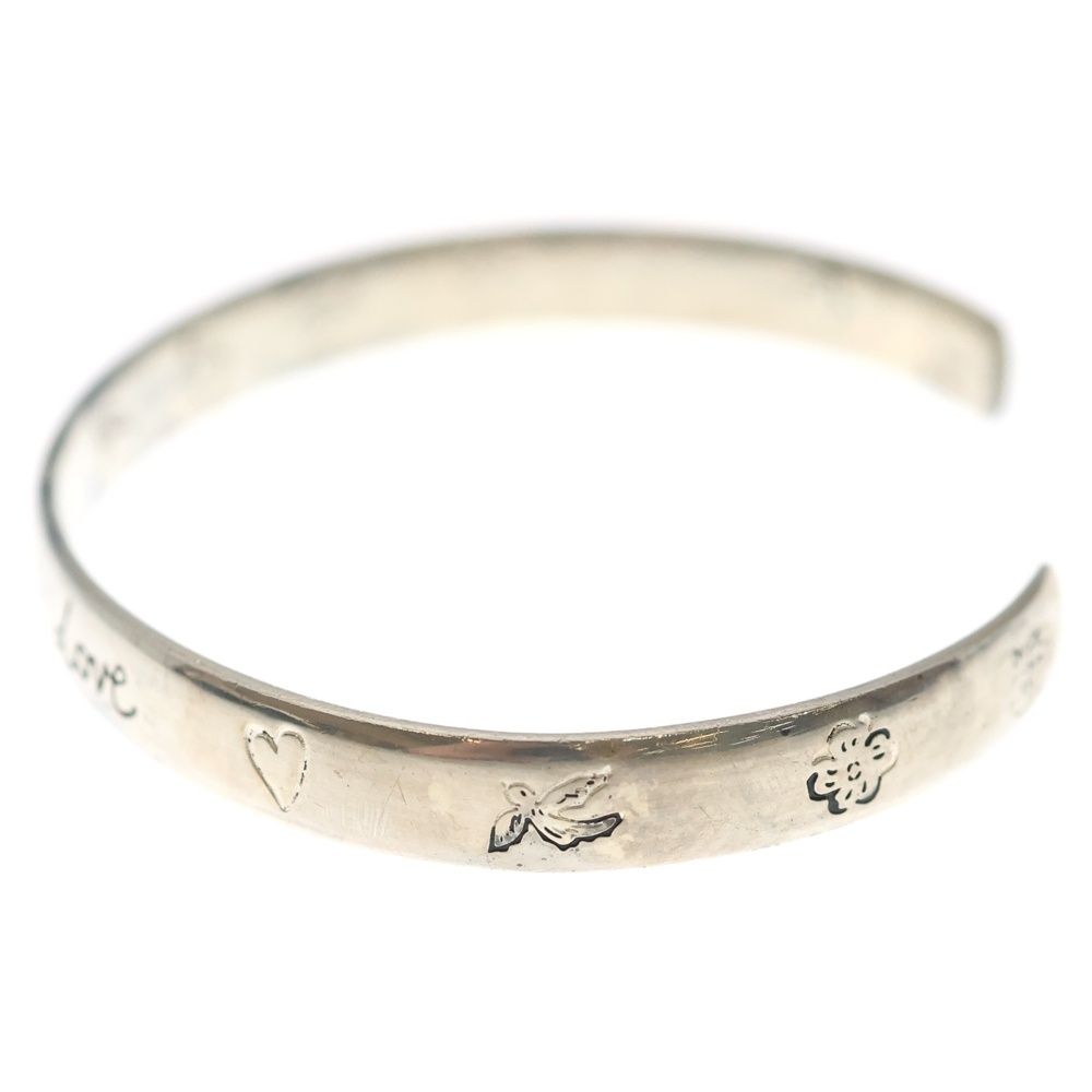 Gucci Blind for Love Bangle Bracelet Silver — view 4