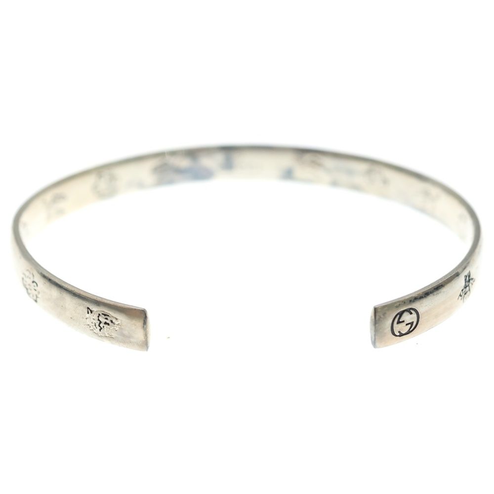 Gucci Blind for Love Bangle Bracelet Silver — view 2