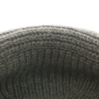 Celine Triomphe Cloche Beanie Crochet Hat Cashmere Gray — view 6