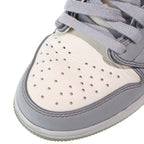 Dior Nike Air Jordan 1 Low OG Air 1 Low Cut Sneakers Gray White — view 6