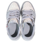 Dior Nike Air Jordan 1 Low OG Air 1 Low Cut Sneakers Gray White — view 4